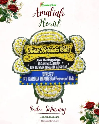 Papan Bunga Duka di Losung